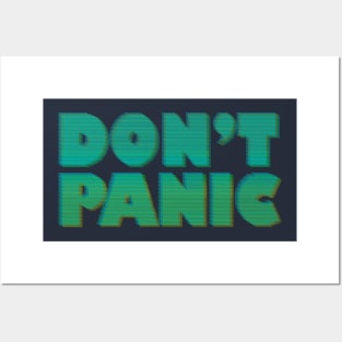 DON'T PANIC Posters and Art